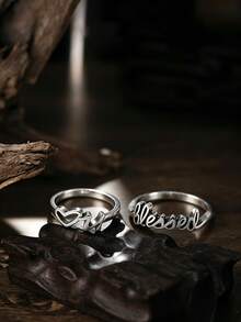 925 Sterling Silver Love U Blessed Ring Blooming Daisies Unisex Jewelry Back To School Jewelry Delicate Daily Wear Student Gift For Girls Teens Women - "Blessed" Ring - View 1