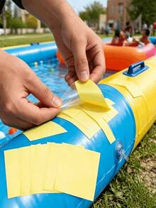 Inflatable Product Patch, Tent Waterproof Patch, Swim Ring Patch, Outdoor Round Transparent Waterproof Patch, Sleeping Bag Patch, Portable Patch - Multicolor - View 2