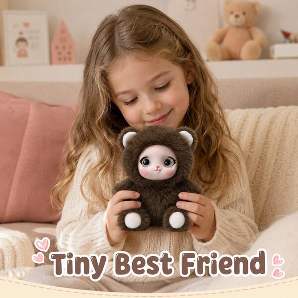 Super Soft Plush Stuffed Animal Toys, Cute Rabbit, Bear, Sheep Figurines, Adorable Dolls For Kids, Bedside Or Desk Decor, Ideal Gift For Birthday And Holidays