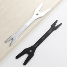 5件組通用雙頭自鎖棘輪扳手套組，可調節緊固多功能手工具，適用於汽車維修、車輛保養硬體，便攜式重型螺帽與螺栓拆卸套組 - 噴塑黑色5件套裝 - 查看 4