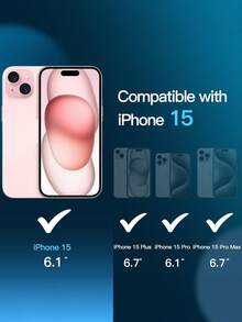 2片裝全螢幕鋼化玻璃螢幕保護貼，相容 iPhone 17/16/15/14/13/12/11 Pro Max/Plus/Mini/XR/XS Max，9H 硬度防刮防碎 高清透明 黑邊全覆蓋保護膜 - 透明-black border - View 3
