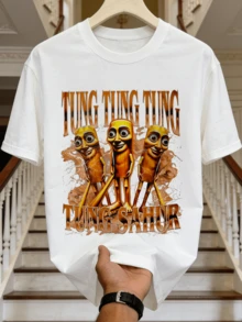 Men T-Shirts - White - View 4