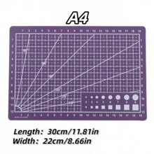1.4mm Thick Colorful Cutting Mat, Suitable For A3 And A5 Size Paper, Art Carving Board Designed For Handmade Stickers, Carving And Other Uses, Especially For Carving Exam Tools, Waterproof And Durable For Various Craft Projects - Multicolor - View 18
