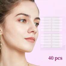 40pcs V-Face Invisible Patches, Facial Skincare, Smooth Skin, Improve Skin Elasticity, Beauty Personal Care, Suitable For Various Skin Types, Convenient To Carry - Multicolor - View 7