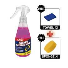 GKW 200ml Large Capacity Engine Bay Repair Kit - High Gloss Engine Protector, Engine Protection Spot Remover Spray | Removes Stubborn Stains/Yellow Spots, No Water Needed | Gloss Enhancer | Easy To Use, Engine Repair, Easy To Apply - 200ml - View 10