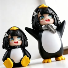Arknights: Endfield-Penguinistrator 遊戲模型收藏裝飾玩具，適用於汽車/桌面/居家裝飾，PVC 模型雕像，禮品/粉絲收藏禮物 - 彩色 - 查看 5