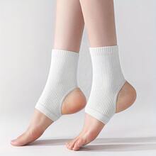 1 Pair Compression Ankle Socks - Unisex Knitted Sports Ankle Support Socks, Suitable For Yoga, Pilates, Daily Wear - Breathable Moisture-Wicking Yoga Socks - Multicolor - View 9