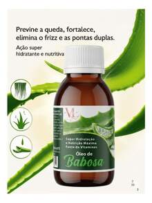 Kit 2 Oleo Babosa  2x60ml VL Cosmeticos - Babosa - Visão 4