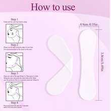 40pcs V-Face Invisible Patches, Facial Skincare, Smooth Skin, Improve Skin Elasticity, Beauty Personal Care, Suitable For Various Skin Types, Convenient To Carry - Multicolor - View 6