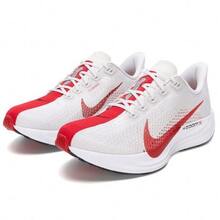 Nike PEGASUS TURBO 4 Soft, Comfortable, Slip-Resistant, Low-Top Casual Running Shoes For Men, White And Red - White and Red - View 5