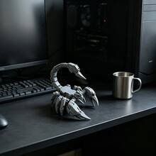 Mecha Scorpion Multi-Platform Controller Stand | With The Posture Of Mechanical Armor And Lethal Tail Stinger, Providing A Dedicated Display Spot For Your PS, XboxS And Switch Pro Controllers. It Is A Powerful Totem For Your Gaming Desk, And Also A Mechanical Aesthetic Token For Hardcore Gamers - Mech Scorpion Handle Stand - View 13