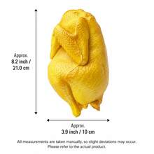 聖誕與感恩節烤火雞模型中心裝飾品，非常適合節日宴會餐桌裝飾與擺盤攝影。它能營造節慶氛圍，也是烤雞店櫥窗展示的絕佳選擇。 - 仿真火雞模型 - 查看 15