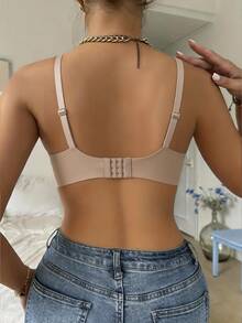 2pcs/Set Lace Patchwork Sexy Charming Bra Soft Comfortable Minimalist Women's Lingerie - Multicolor - View 3