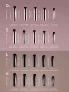 CrystalHola 10 Pcs Of Handmade Coffin-Shaped Nails, Y2K Style, Perfect For Summer Vacations, Graduation Season, The World Cup, And Independence Day. Black And Pink With Rhinestones, French Tip Nails, Suitable For Parties, Weddings, And Everyday Wear. Handmade Press On Nails - Multicolor - View 12