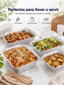 Take Out Boxes - Silver - View 10