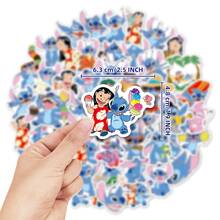 Disney 50入迪士尼官方授權史迪奇貼紙 DIY 包裝膠帶貼紙，適用於日常使用或派對/節日裝飾，送給朋友的趣味禮物 - 均碼5 - 查看 3