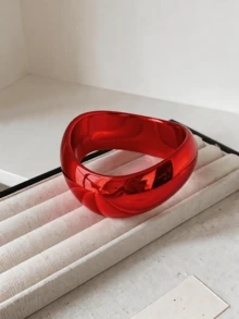 1 pieza Brazalete de moda asimétrico de geometría de colores - pulsera - Ver 14