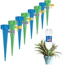 20pcs Automatic Drip Irrigation Watering Spikes, Anti-Tip Self-Watering Pots For Indoor And Outdoor Garden Plants - A - View 5