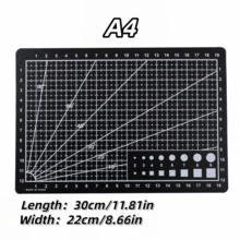 1.4mm Thick Colorful Cutting Mat, Suitable For A3 And A5 Size Paper, Art Carving Board Designed For Handmade Stickers, Carving And Other Uses, Especially For Carving Exam Tools, Waterproof And Durable For Various Craft Projects - Multicolor - View 20