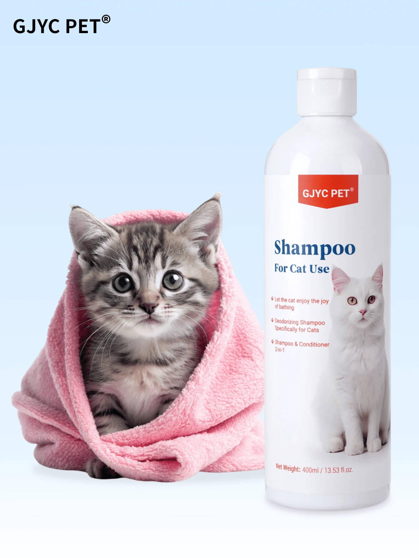 GJYC PET Parfum pour animaux de compagnie pour chiens et chats | 2,03 oz liq, fragrance longue durée, formule approuvée par les vétérinaires | Spray désodorisant multi-parfums