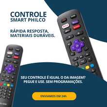 Controle Remoto Compatível Com Tv Smart A OC Rku Com Pilhas - Visão 3