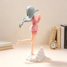 Eromanga Sensei Izumi Sagiri Figure Cute Anime Girl Model Desktop Ornament - 站姿與泉紗霧 - 查看 4