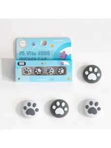 DATA FROG Juego de agarres de pulgar con forma de pata de gato y tapas de botones para PSVita 1000 2000, protección para el controlador de la consola - Ver 9