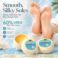 1 pieza Crema hidratante con ácido salicílico y urea antiagrietamiento, crema para el cuidado de los pies estilo bálsamo labial, adecuada para piel seca y agrietada. Diseño de barra, fácil de transportar y usar, hidratación duradera. Uso multiusos para manos, talones, tobillos, codos y otras áreas secas. 20g - ácido salicílico - Ver 2