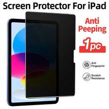 Yezodawee 11th Gen (A16) 2025/ 10th Gen 2022 Privacy Screen Protector, Anti-Peeping Tempered Glass Film, Touch Sensitive, Bubble-Free, Compatible With Protective Case, 1pc - Black - View 2