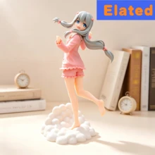 Eromanga Sensei Izumi Sagiri Figure Cute Anime Girl Model Desktop Ornament - 站姿與泉紗霧 - 查看 6