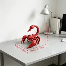 Mecha Scorpion Multi-Platform Controller Stand | With The Posture Of Mechanical Armor And Lethal Tail Stinger, Providing A Dedicated Display Spot For Your PS, XboxS And Switch Pro Controllers. It Is A Powerful Totem For Your Gaming Desk, And Also A Mechanical Aesthetic Token For Hardcore Gamers - Mech Scorpion Handle Stand - View 11