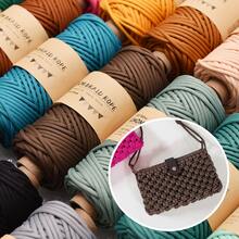 3mm/50m Braid Rope, Thick Polyester Cord For DIY Macrame, Plant Hangers & Crochet Projects - Multicolor - View 2