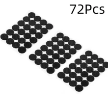 24/48/72Pcs Plastic Silent Chair Leg Protectors - Anti-Slip Noise Reduction Furniture Pads, Suitable For Dining Chairs And Tables, Dark Brown, Durable Plastic Material, Furniture Protection, Modern Aesthetic, Plastic Structure, Chair Leg Protectors - Multicolor - View 17