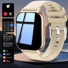 Smart Watch - High-Definition Display, Wireless Calling, Customizable Wallpaper, Fitness Tracking, Reminders, Music Control - Multicolor - View 11