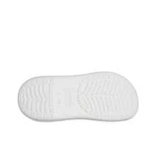 Crocs卡駱馳 Crush Clog 泡芙時尚休閒厚底增高 洞洞鞋 5.2cm 男女同款 白色 - 白色 - 查看 6