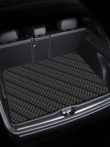 通用印花汽車後車廂墊，工業風圖案裝飾性貨物地板襯墊，SUV、轎車及車輛儲物旅行必備汽車內飾配件 - A - 查看 9