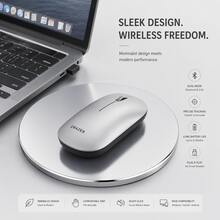 Lenovo ERAZER N320 無線靜音辦公滑鼠，雙模 2.4G 藍牙，相容於電腦、平板、手機藍牙直接連接，隨時隨地工作 - 查看 1