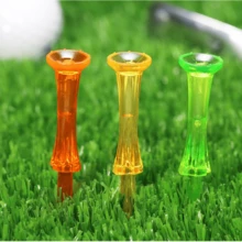 Golf Ball Tee, Plastic Golf Ball Tee Reduces Friction And Side Spin Professional Golf Ball Tee Durable And Stable Golf Ball Tee - Multicolor - View 3