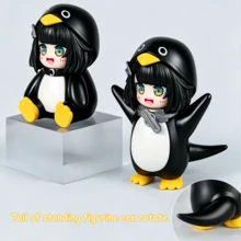 Arknights: Endfield-Penguinistrator 遊戲模型收藏裝飾玩具，適用於汽車/桌面/居家裝飾，PVC 模型雕像，禮品/粉絲收藏禮物 - 彩色 - 查看 10