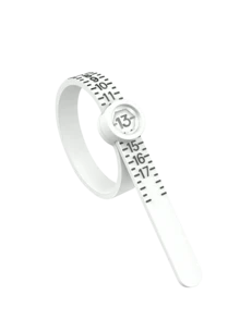 1/2pcs Ring Sizer Set, US Size, Finger Size Adjuster, Standard Soft Ring Size Measuring Tool, Ring Size Measurement Set, Reusable Finger Size Measuring Device, With Magnifier, Jewelry Size Measuring Tool, 1-17 US Ring Sizes - Multicolor - View 9