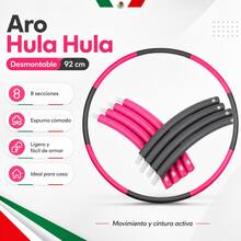 Hula Hoop - Pink and Gray - View 12