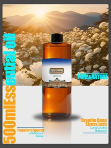 500ml Aromatherapy Essential Oil, Flameless Fragrance Refill Liquid (28% Concentration, Most Market Products Are 4%-6%), Suitable For Humidifiers, Reed Diffusers, Flameless Fragrance, Hotel Premium Flameless Aromatherapy Essential Oil Reed Fragrance Sticks, Long-Lasting Scent - Multicolor - View 6