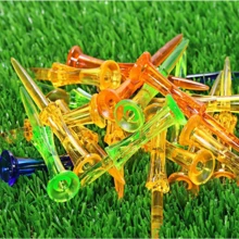 Golf Ball Tee, Plastic Golf Ball Tee Reduces Friction And Side Spin Professional Golf Ball Tee Durable And Stable Golf Ball Tee - Multicolor - View 4