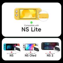 DATA FROG Protective Case For Lite Game Console, Transparent PC Crystal Shell - Shape - View 3