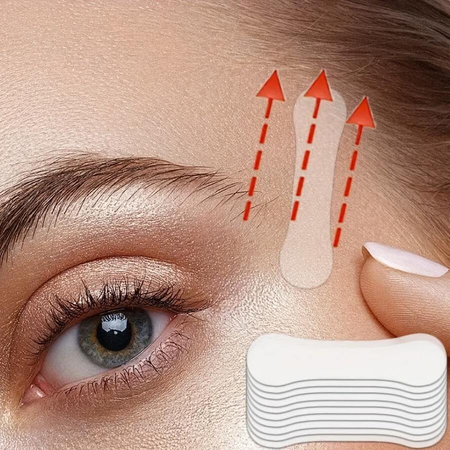 40pcs V-Face Invisible Patches, Facial Skincare, Smooth Skin, Improve Skin Elasticity, Beauty Personal Care, Suitable For Various Skin Types, Convenient To Carry - Multicolor - View 1