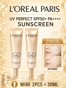 L’Oreal Paris 歐萊雅新多重防護隔離霜，中樣15ml,2pcs，SPF50+PA++++ 、質地輕薄不泛油、持妝清爽，適合所有膚質 - 新多重防護隔離霜外禦小樣 - 查看 10