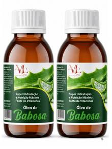 Kit 2 Oleo Babosa  2x60ml VL Cosmeticos - Babosa - Visão 5