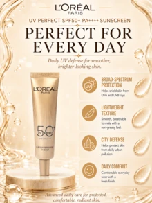 L’Oreal Paris L'Oreal Nueva Crema Aislante de Multi-Protección, Muestra 7ml, 4 piezas, SPF50+PA++++, Textura Ligera, No Grasosa, Frescura de Larga Duración, Adecuada para Todos los Tipos de Piel - Nueva crema solar multiprotección: protección externa e interna. - Ver 9