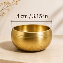 Vajra Singing Bowl 3.15 Inch Nepalese Craftsmanship, With Bright And Crisp Sound, Suitable For Meditation, And Can Also Be Given As A Gift - Cross Shaped Pestle Singing Bowl - View 3