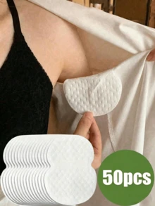 200pcs/100pcs/60pcs/50pcs/30pcs/10pcs/20pcs Underarm Sweat Pads, Anti-Perspiration Pads, Ultra-Thin Invisible Pads - 1 Piece - View 4